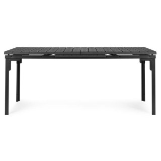 Kihúzható szürke kerti asztal 180-240 cm - 12 ülőhely
