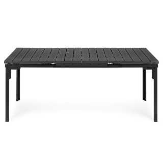 Kihúzható szürke kerti asztal 180-240 cm - 12 ülőhely