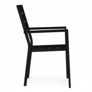 2 db-os fekete kerti szék szett