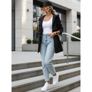 Átmeneti fekete női parka TY5626