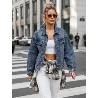 Női kék farmerdzseki TY5632