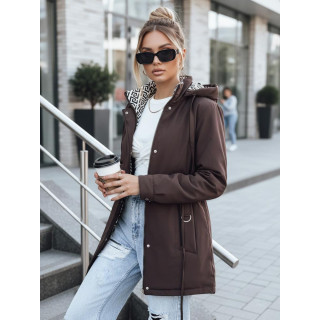 Barna női parka TY5392