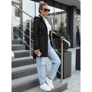 Női fekete parka TY5394