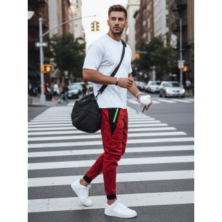 Piros férfi melegítőnadrág UX4442