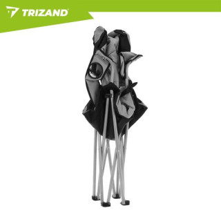 Fekete-szürke összecsukható horgászszék