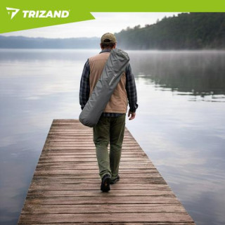 Fekete-szürke összecsukható horgászszék