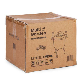 Zománcozott öntöttvas tűzrakó üst - 8L