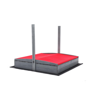 Zárt, impregnált homokozó tetővel és UV-szűrővel - 140x140 cm