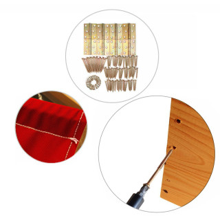 Zárt, impregnált homokozó tetővel és UV-szűrővel - 140x140 cm