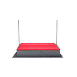 Zárt, impregnált homokozó tetővel és UV-szűrővel - 140x140 cm