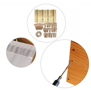 Zárt, impregnált homokozó tetővel és UV-szűrővel - 140x140 cm