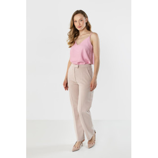 Elegáns női bézs nadrág