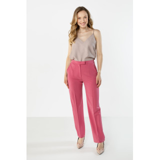 Elegáns női málnaszínű nadrág