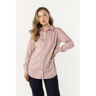 Rózsaszín női vászon ing