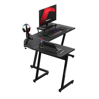 Fekete színű, Huzaro sarok játékasztal HERO 6.0 BLACK