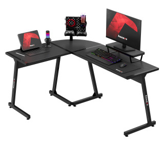 Fekete színű, Huzaro sarok játékasztal HERO 6.0 BLACK