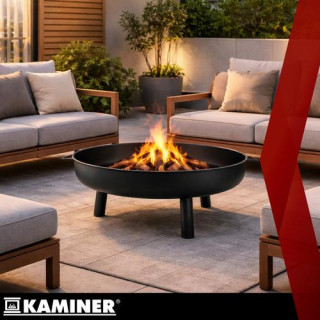 Kerti tűzrakóhely fogantyúkkal - 80 cm