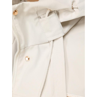 Bézs színű női átmeneti kabát TY5634