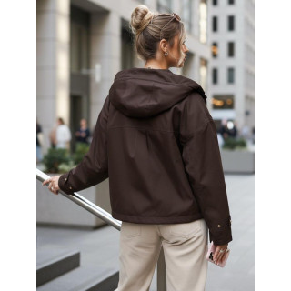 Barna női átmeneti kabát TY5637
