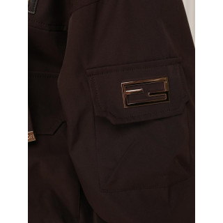 Barna női átmeneti kabát TY5637