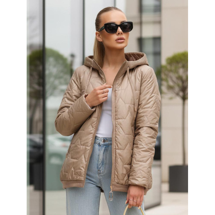 Steppelt bézs női kabát TY5547