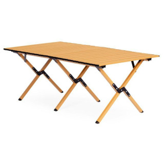Összecsukható kempingasztal táskával - 120x60 cm