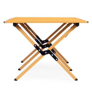 Összecsukható kempingasztal táskával - 120x60 cm