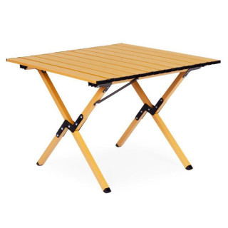 Összecsukható kempingasztal táskával - 60x60 cm