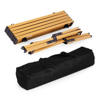 Összecsukható kempingasztal táskával - 60x60 cm