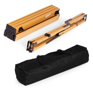 Összecsukható kempingasztal táskával - 90x60 cm