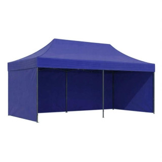 Önbeálló kék kerti sátor - 3x6 m -