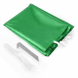 Zöld kerti automata pavilon - 3x3 m -