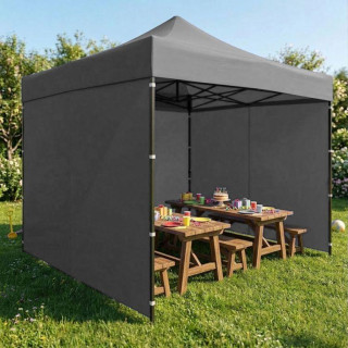 Automatikus szürke kerti pavilon - 3x3 m -