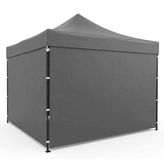 Automatikus szürke kerti pavilon - 3x3 m -