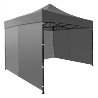 Automatikus szürke kerti pavilon - 3x3 m -