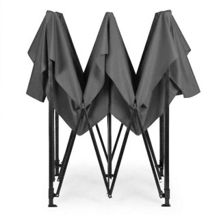 Automatikus szürke kerti pavilon - 3x3 m -