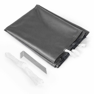 Automatikus szürke kerti pavilon - 3x3 m -