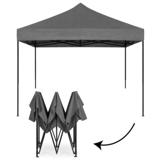 Automatikus szürke kerti pavilon - 3x3 m -