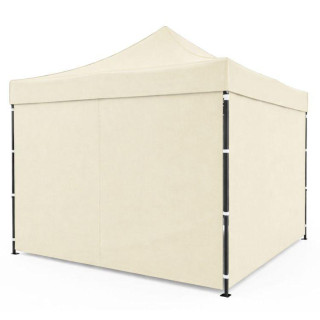 Bézs színű, automata kerti pavilon - 3x3 m -