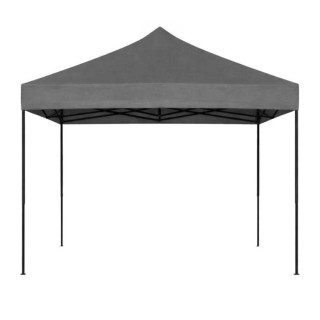 Értékesítési stand szürke színben - 3x3 m