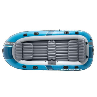Öt személyes felfújható csónak Excursion 5 + pumpa + 2 evező + táska