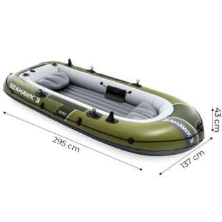 Háromszemélyes felfújható csónak Seahawk 3 + pumpa + 2 evező