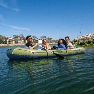 Négyüléses felfújható csónak Seahawk 4 + pumpa + 2 evező