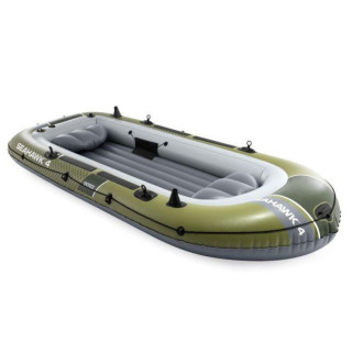 Négyüléses felfújható csónak Seahawk 4 + pumpa + 2 evező