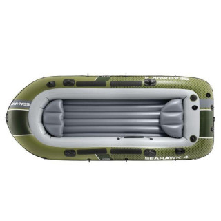 Négyüléses felfújható csónak Seahawk 4 + pumpa + 2 evező