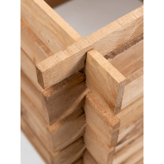 Impregnált fa kerti komposztáló 500 l