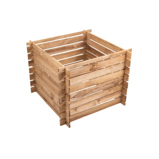 Impregnált fa kerti komposztáló 500 l