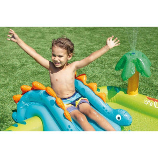 Vízi játszótér dinoszauruszokkal