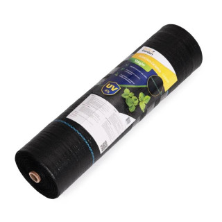 Fekete gyomnövényes UV agrotextília 135 g - 1,1 x 50 m