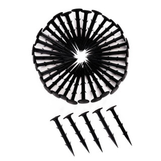 Fekete gyomnövényes UV agrotextília 135 g - 1,1 x 50 m